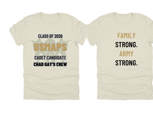 USMAPS Class of 2026 – Custom Family Day T-Shirt (CC’s Crew Edition)